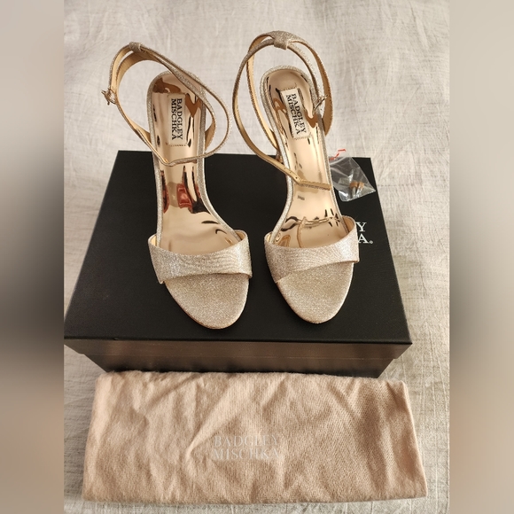 Badgley Mischka Shoes - Badgley Mischka Collection Noa Ankle Strap Sandal (Women) Size 9